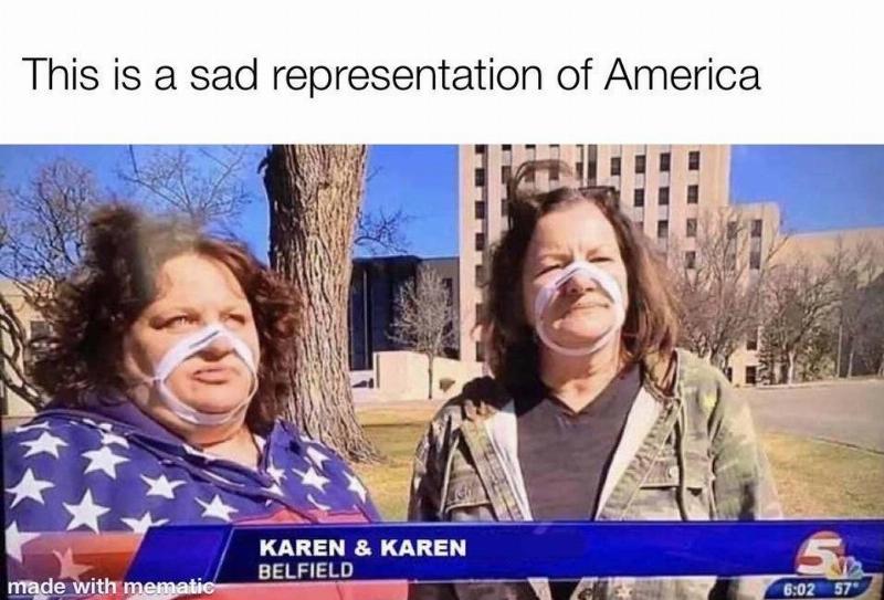 sad america representation