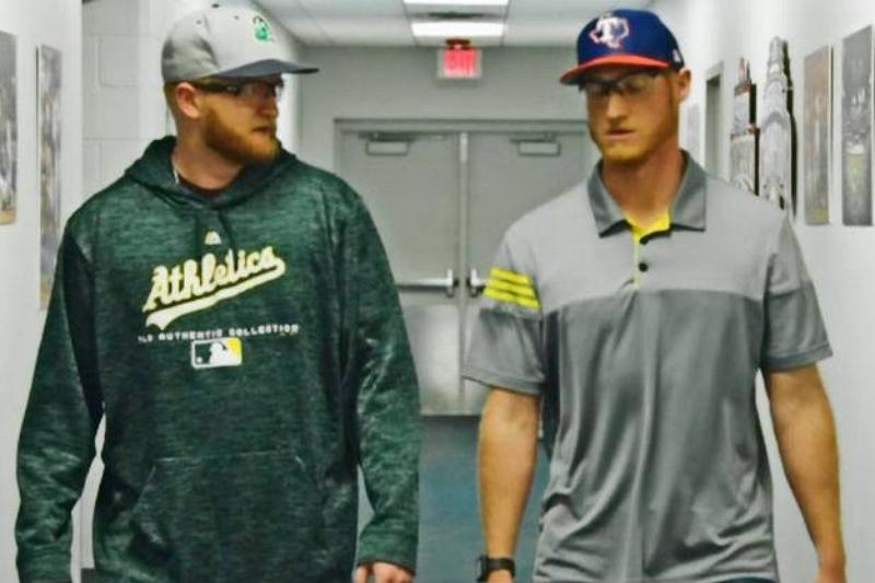 the bradys walking down a hall