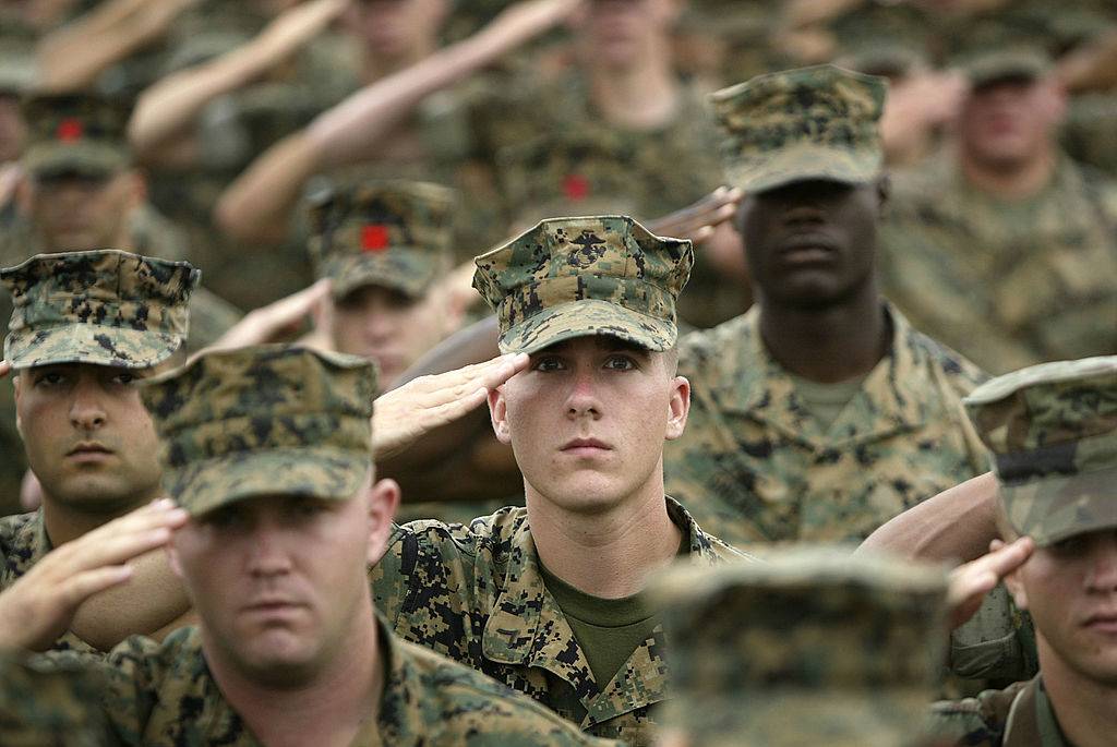 U.S. Marines and sailors