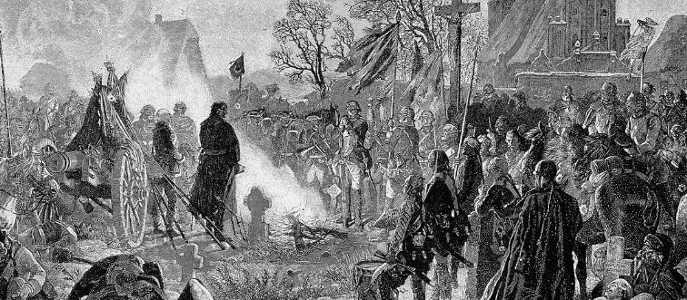 Prussian Victory At Leuthen, Silesia