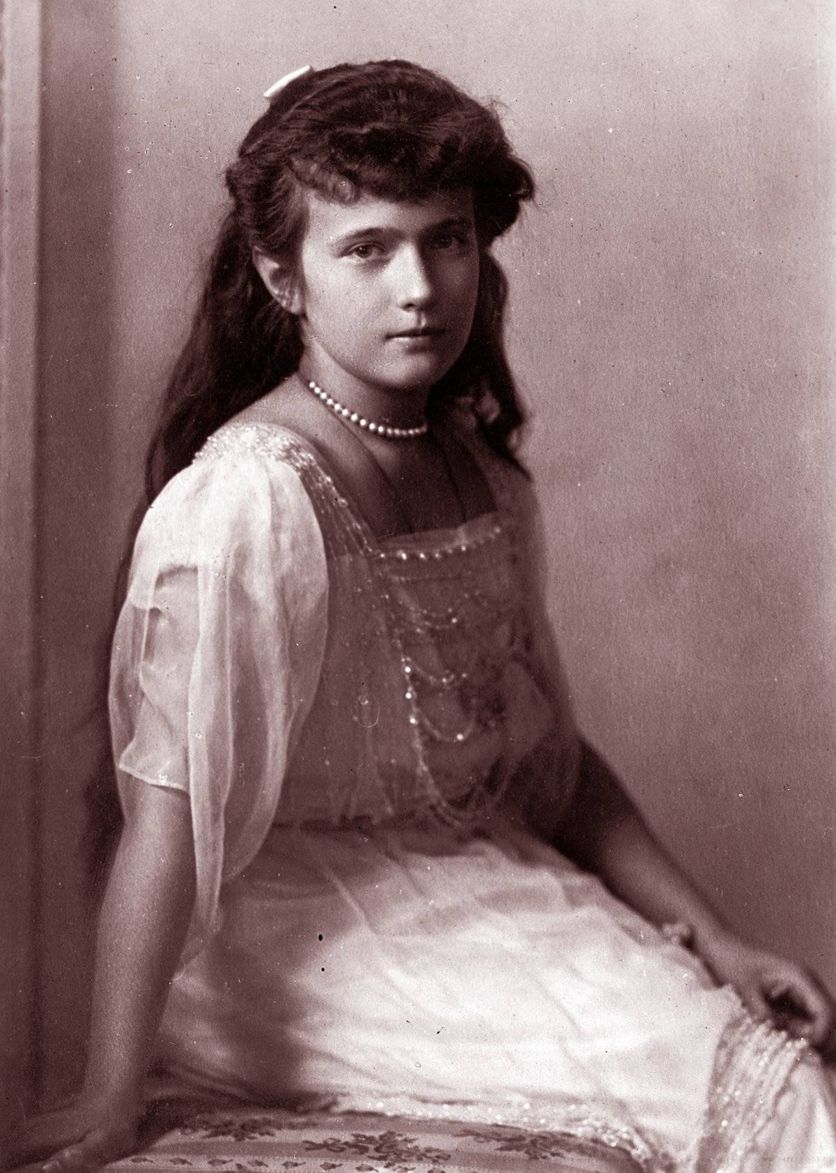 Grand Duchess Anastasia Nikolaevna of Russia.