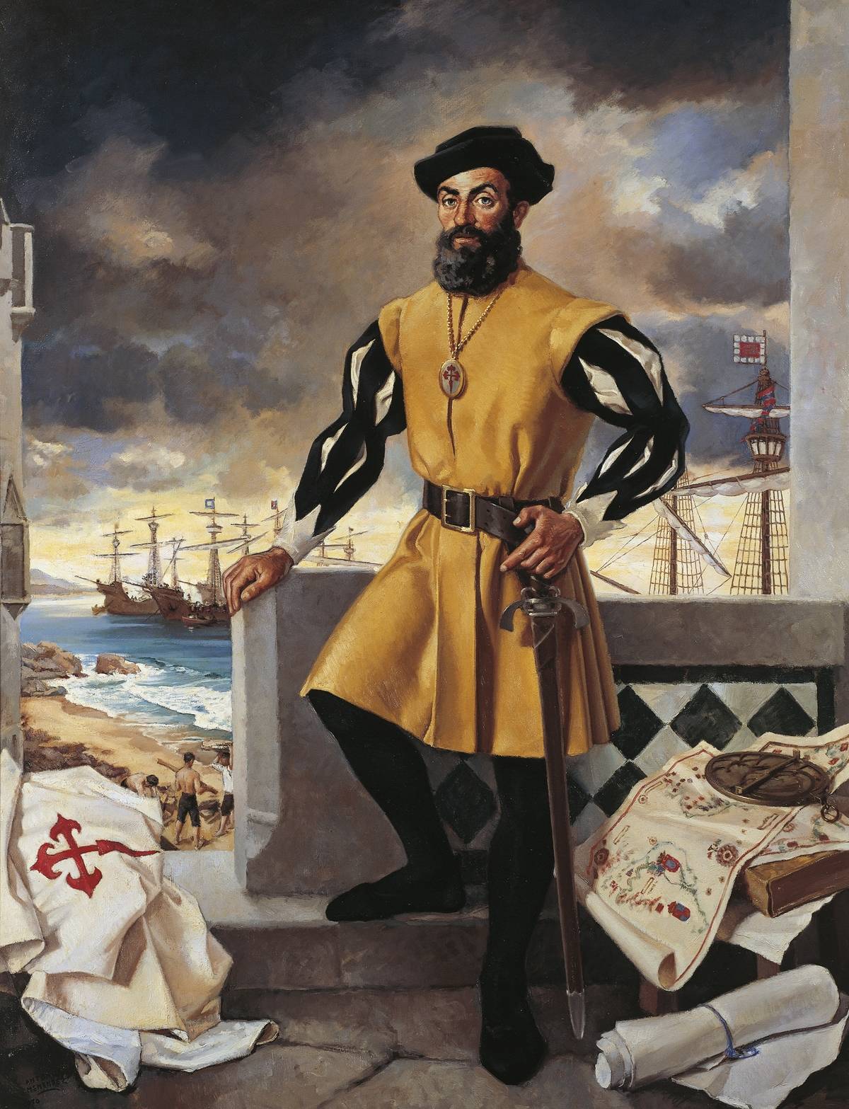 Portrait of Ferdinand Magellan
