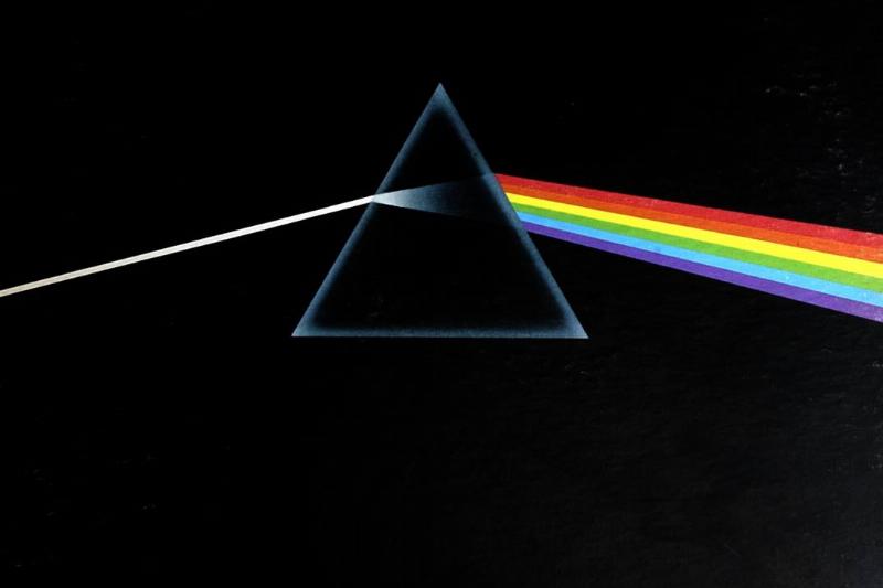 A vinyl copy of Pink Floyd's 