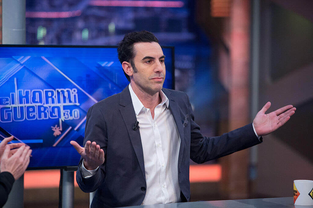 Sacha Baron Cohen appears on talk show