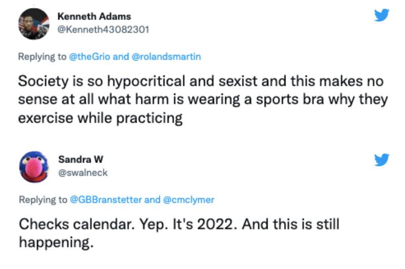 Tweet: Checks calendar. Yep. It's 2022. And this is still happening.