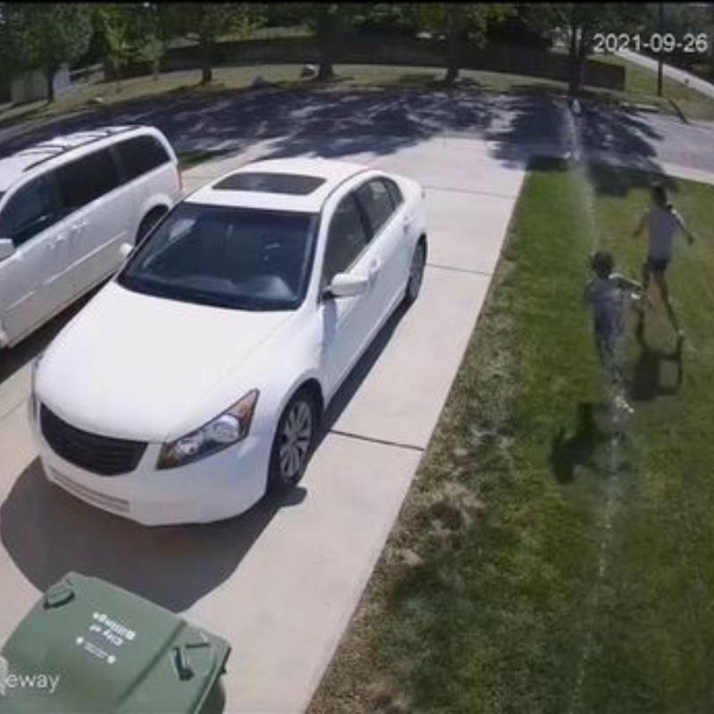 spinklers all the way to vehicle