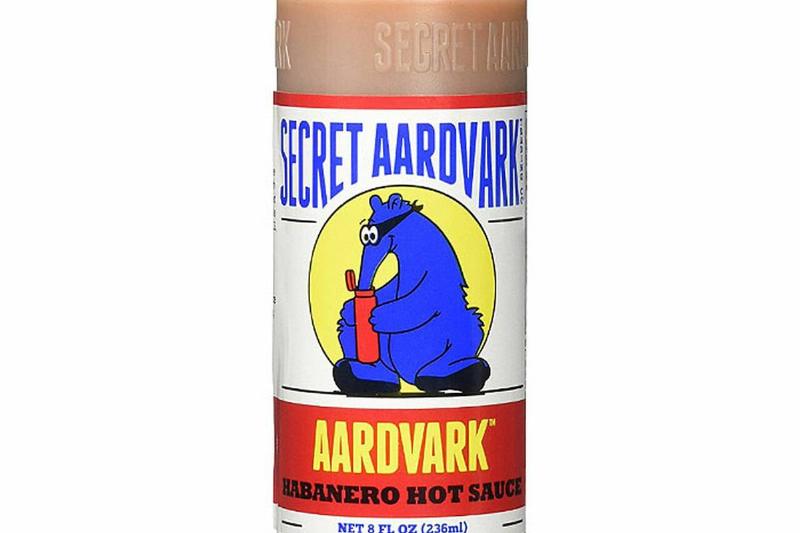 Bottle of Secret Aardvark Habanero Hot Sauce