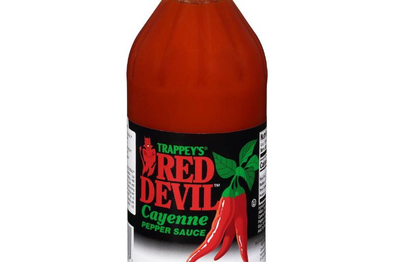 Bottle of Trappey's Red Devil Cayenne Pepper Sauce