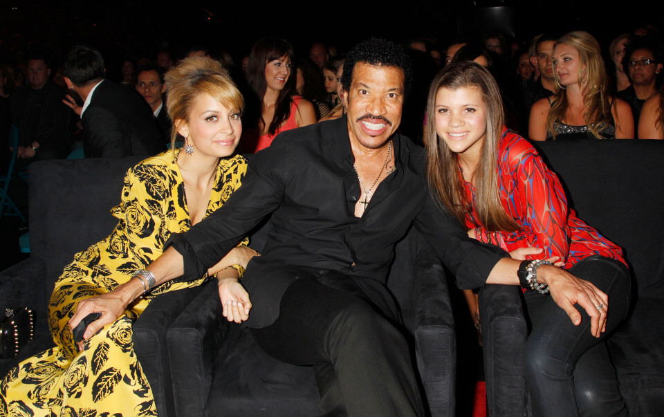 Lionel, Nicole, and Sofia Richie 