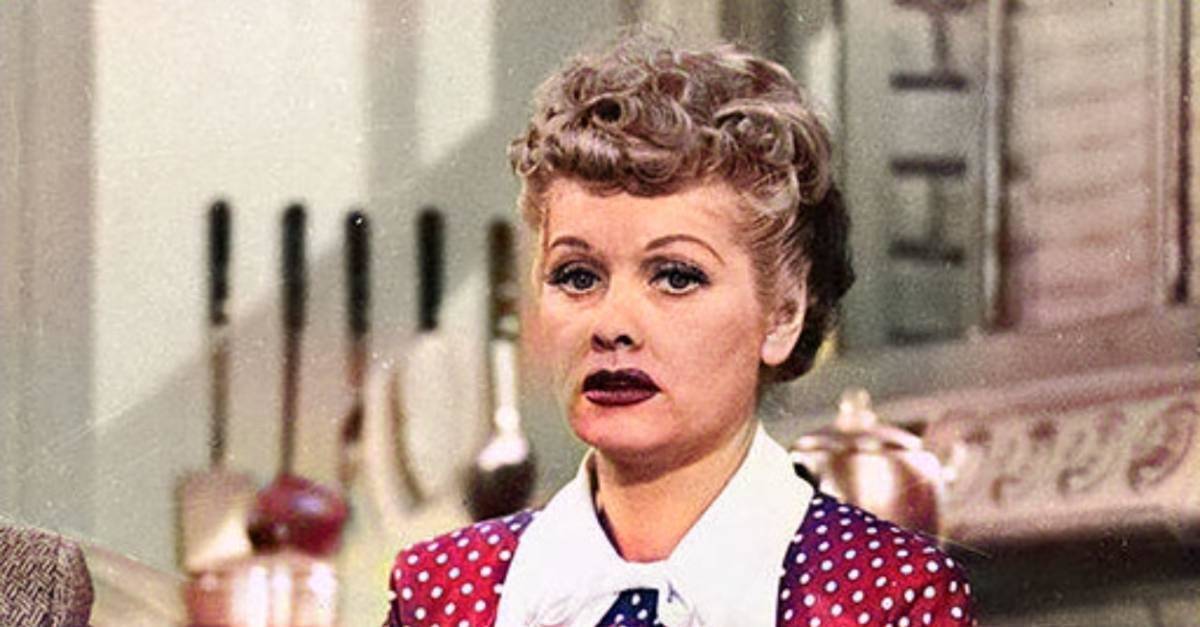 lucille ball color photo