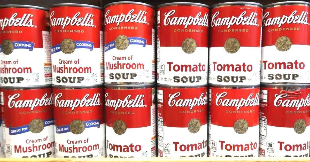 Cambell's soup cans