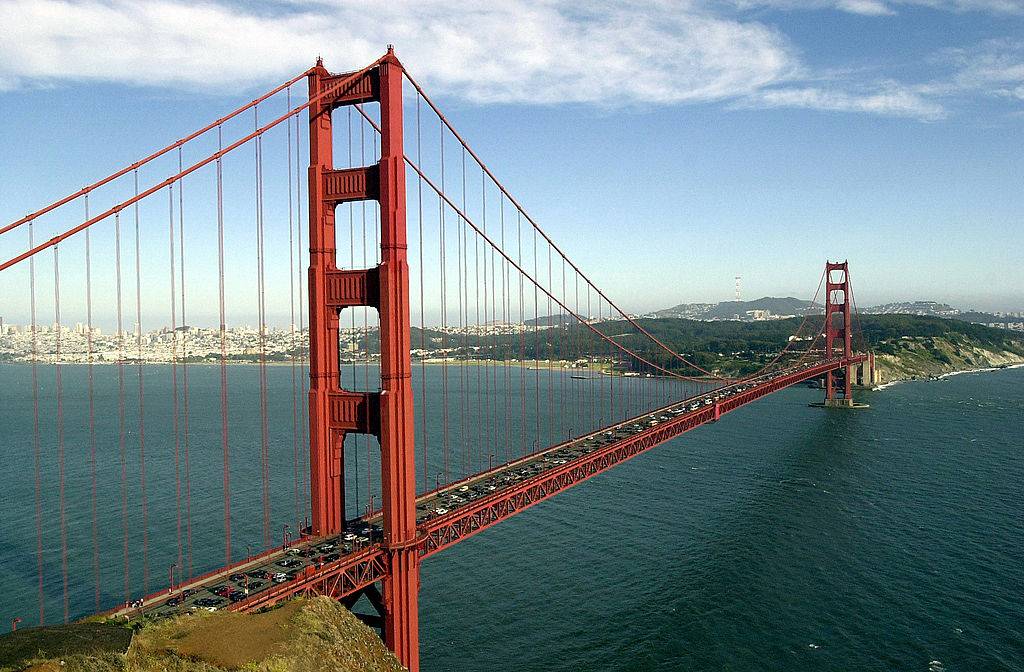 golden gate bridge in San Francisco