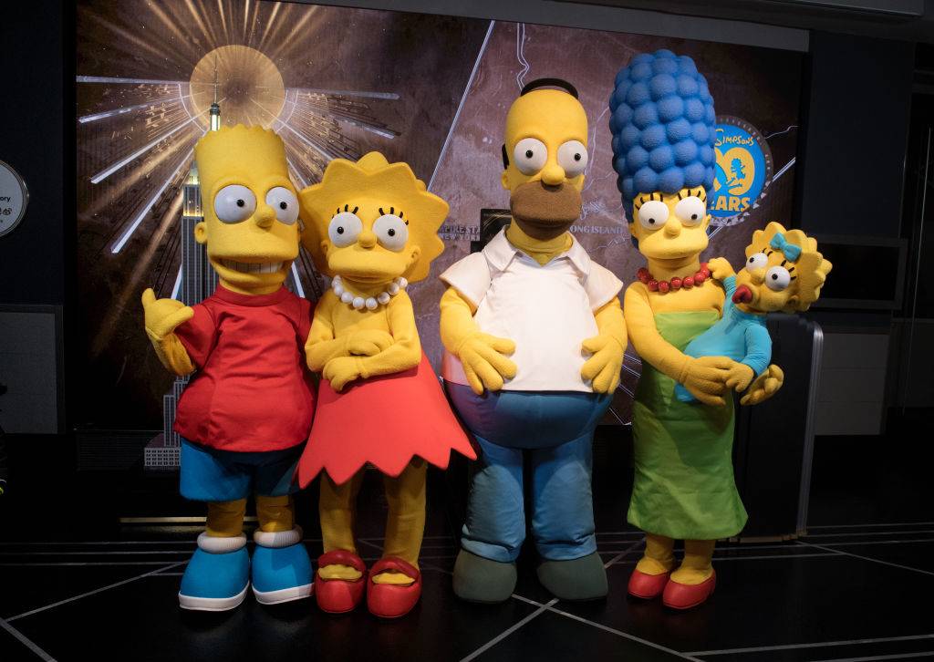 the simpsons characters as mascots