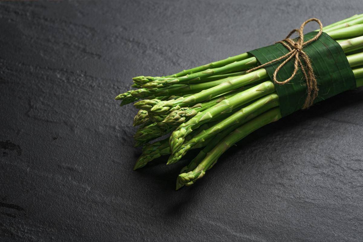 asparagus wrapped up