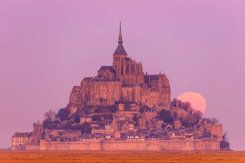 Le Mont Saint-Michel.