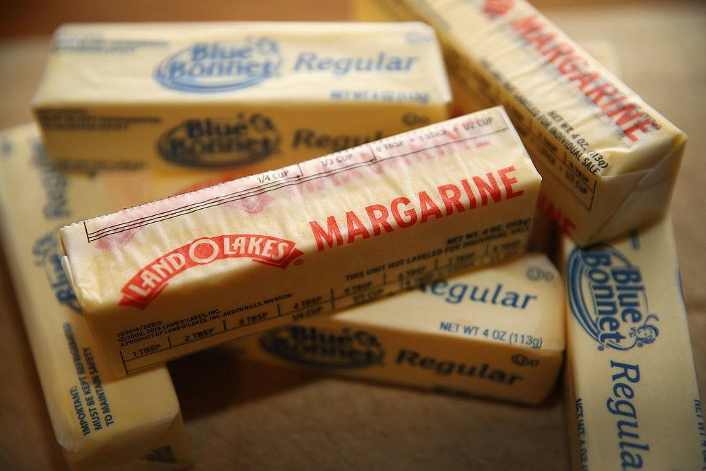 sticks of margarine
