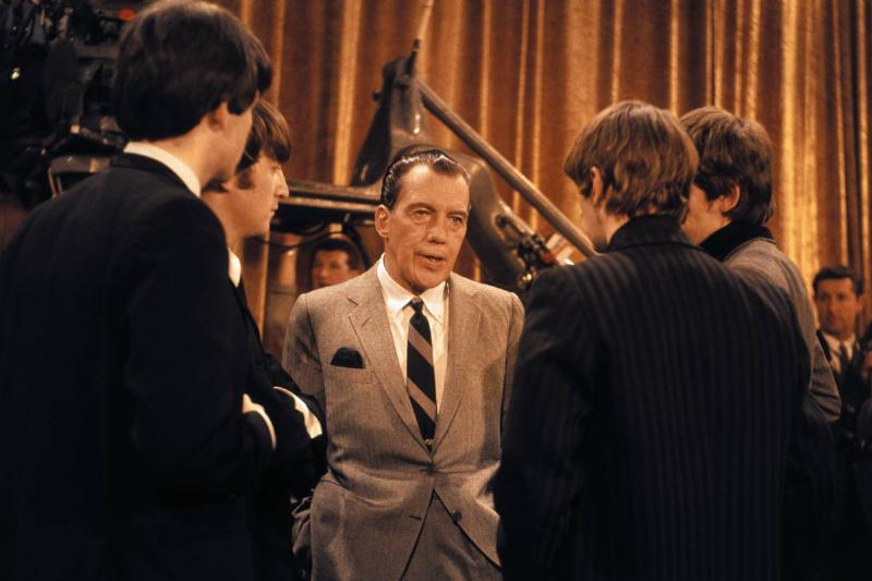 Ed Sullivan Speaking to the Beatles