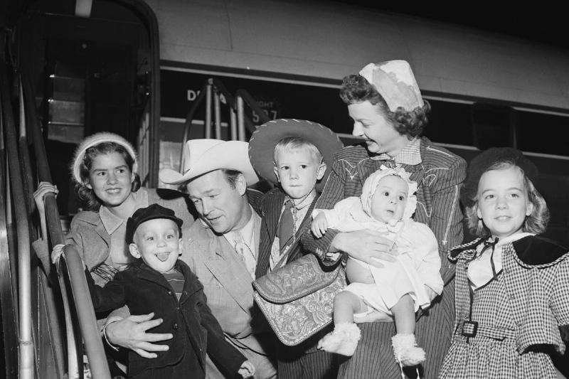 Roy Rogers, Dale Evans, and Their Five Kids