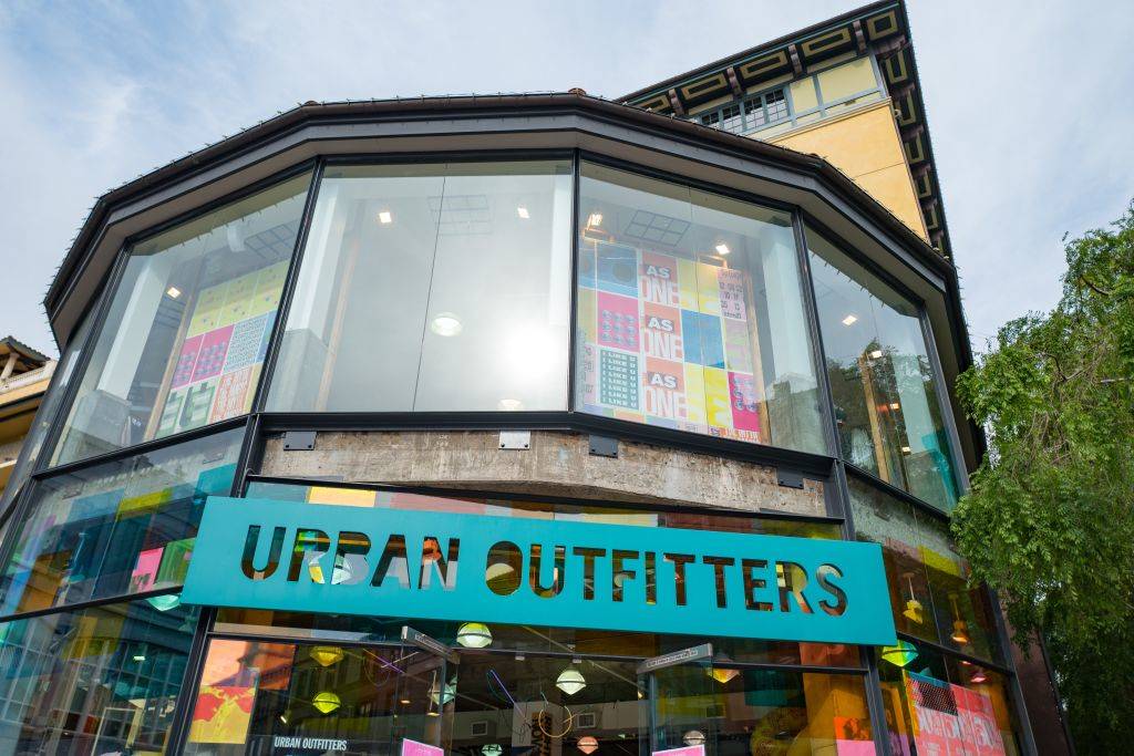 urban outfitters store front