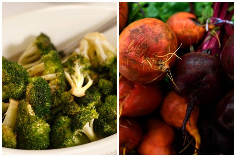 Broccoli and Beets