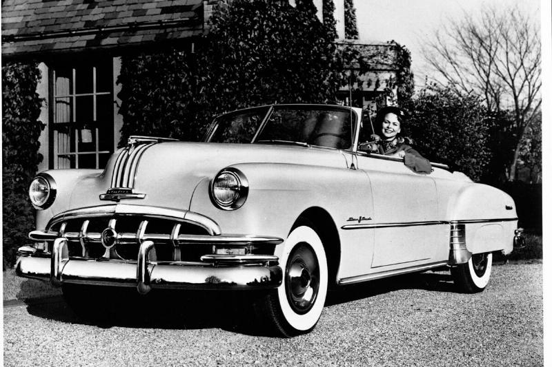 Woman Driving Pontiac Chieftain 8
