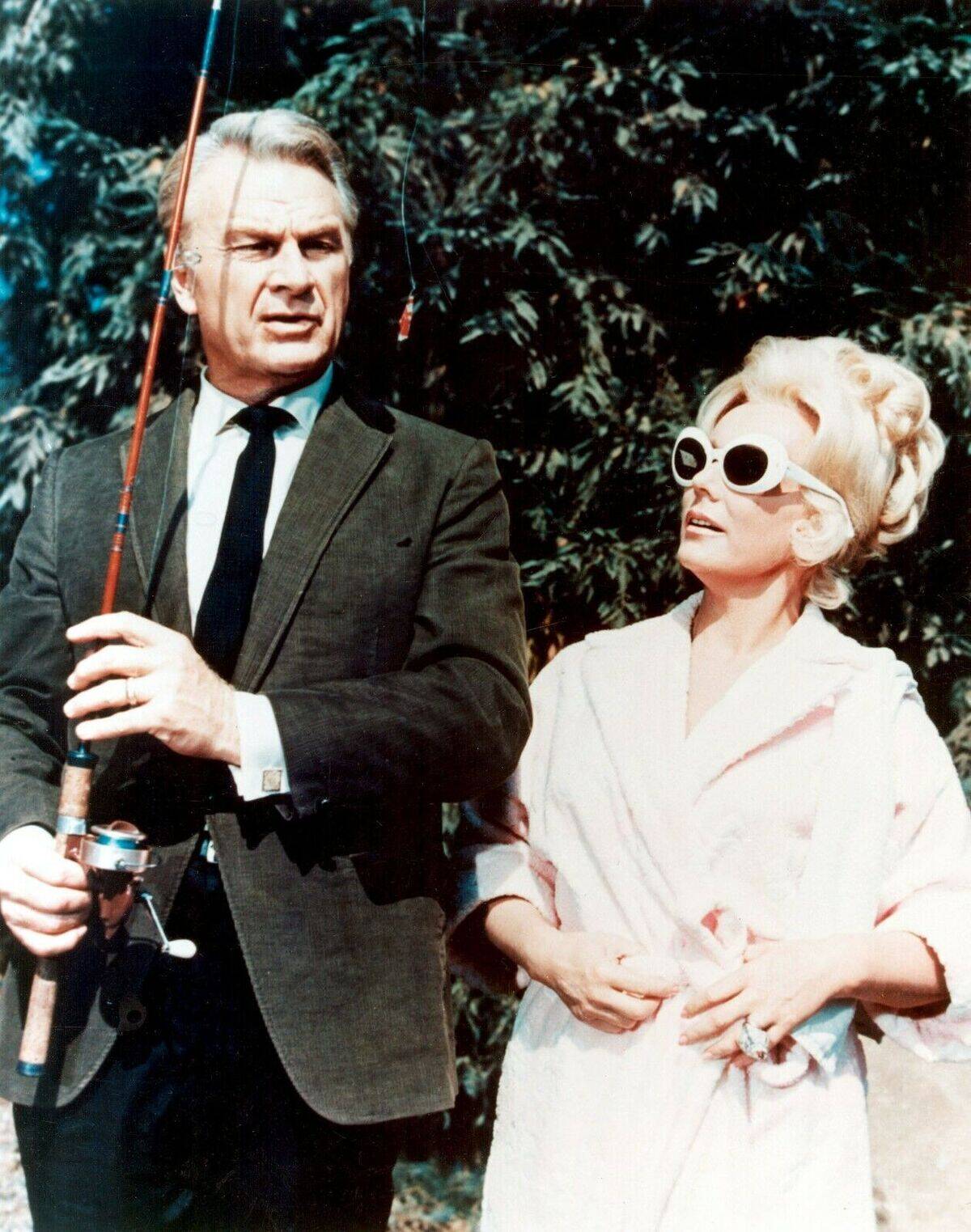 Eddie Albert and Eva Gabor