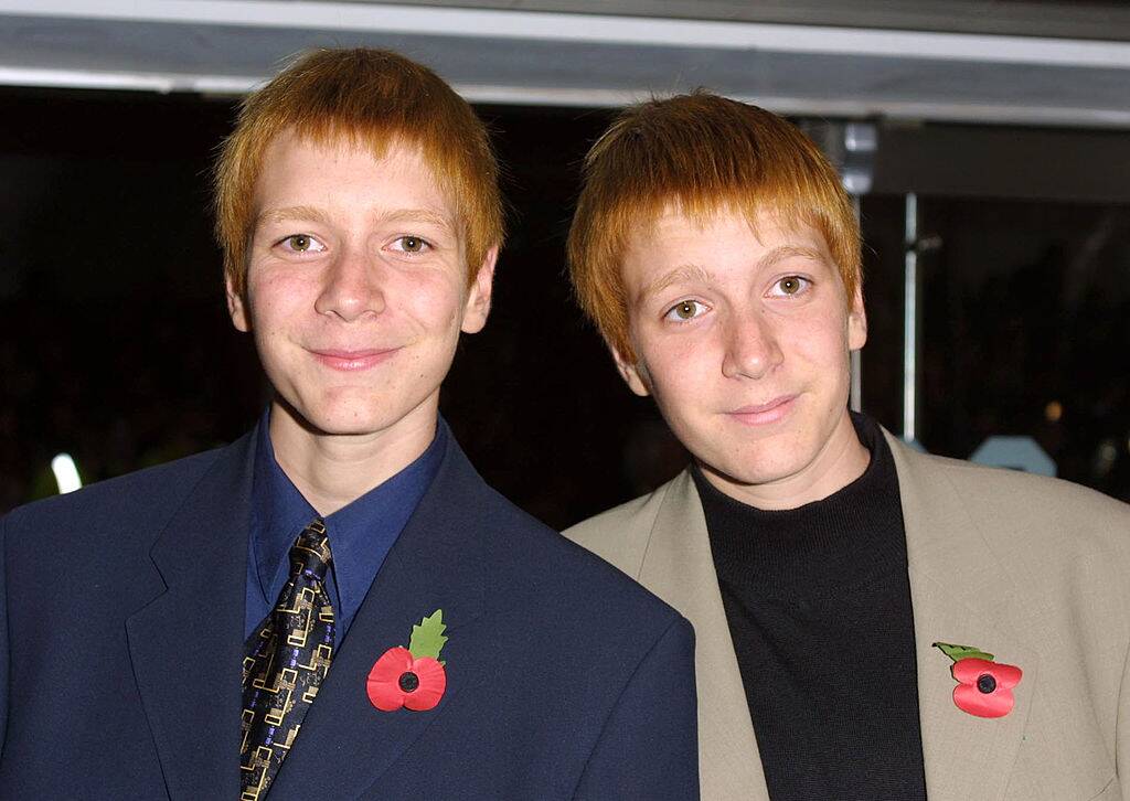 oliver and james phelps in 2001