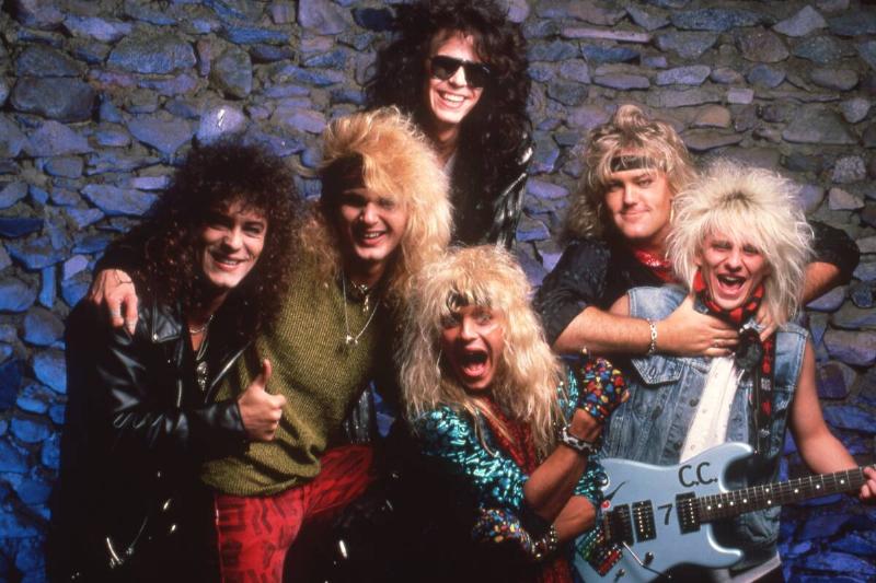 Poison At The Joe Louis Arena In Detroit