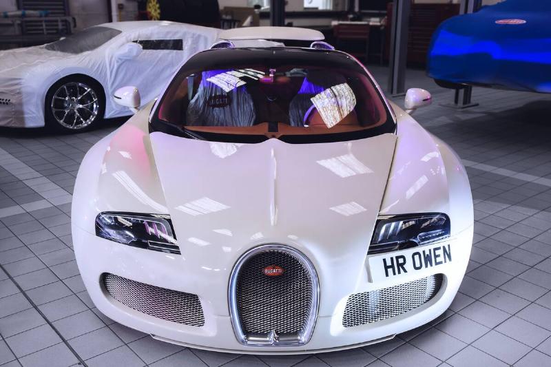 The Bugatti Veyron...