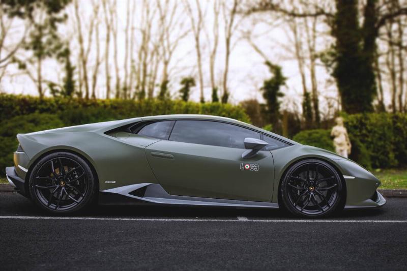 The Lamborghini Huracan...