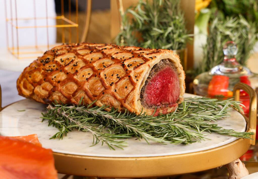 beef wellington with rosemary