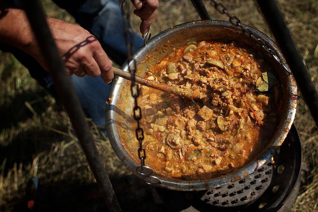 goulash in a big pot