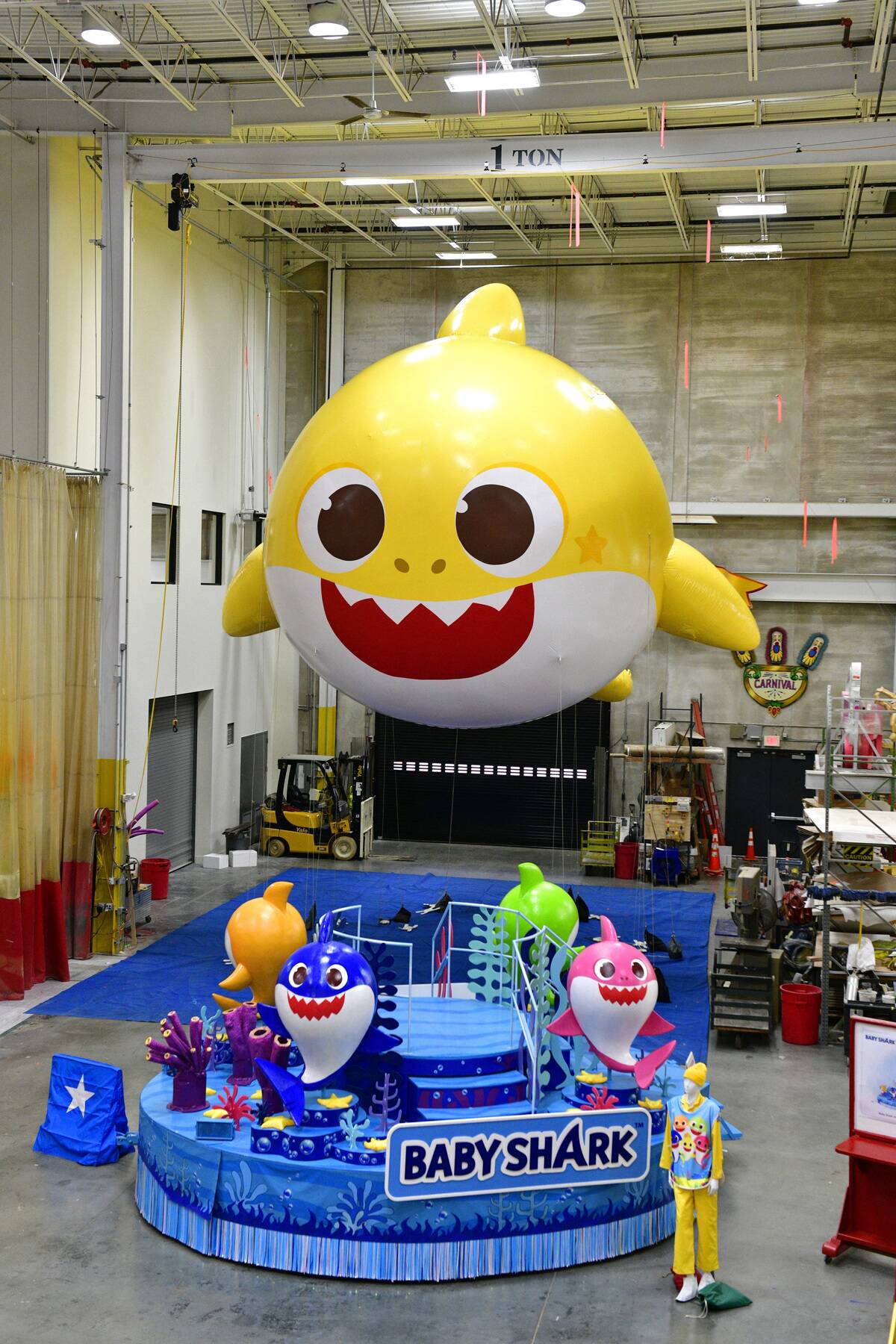 96th Macy's Thanksgiving Day Parade - Studio Day