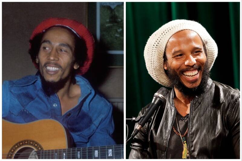 Bob and Ziggy Marley