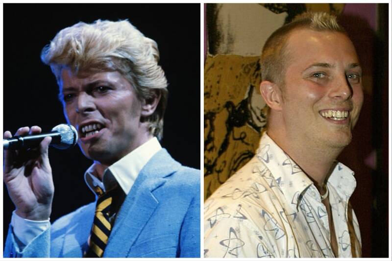 David Bowie and Duncan Jones