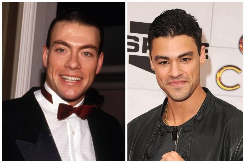 Jean Claude Van Damme and Kristopher Van Varenberg