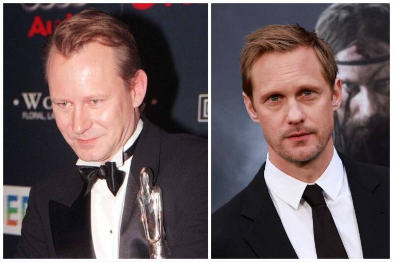 Stellan and Alexander Skarsgard