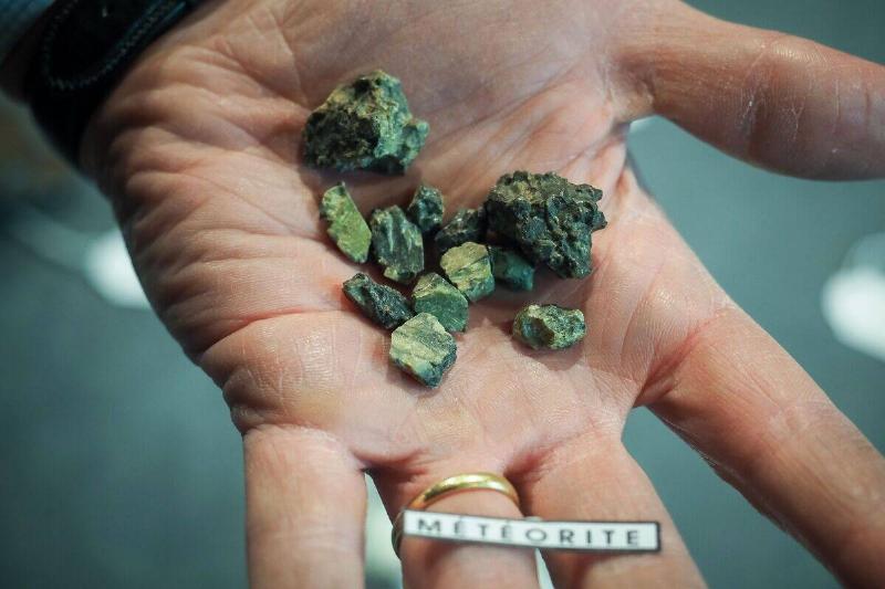 FRANCE-SPACE-METEORITE