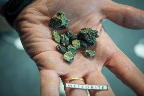 FRANCE-SPACE-METEORITE