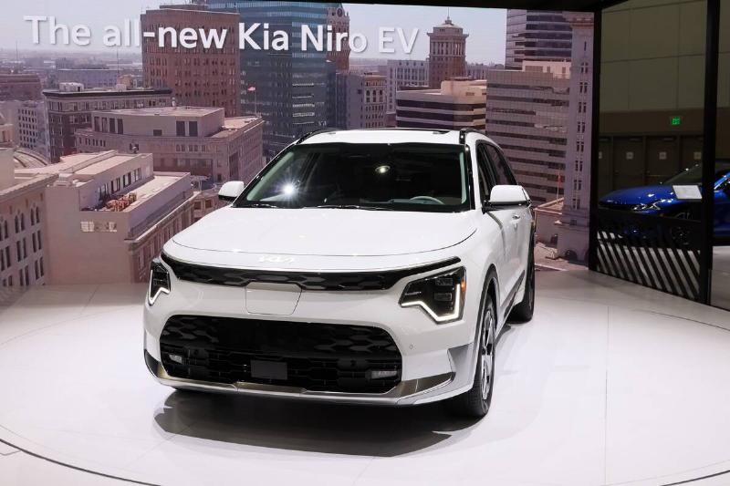 Cars Are Put On Display At The 2022 Los Angeles Auto Show