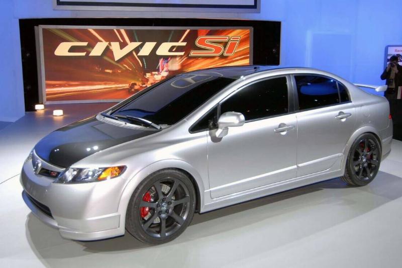 Honda Motors America introduced its 2007 Honda Civic Si Seda