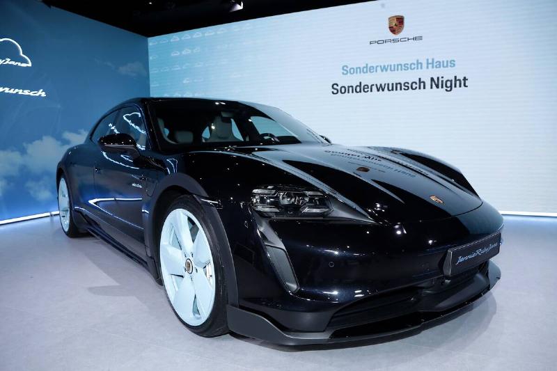 Porsche Sonderwunsch Haus 'The Taycan 4S Cross Turismo For Jennie Ruby Jane' - Photocall