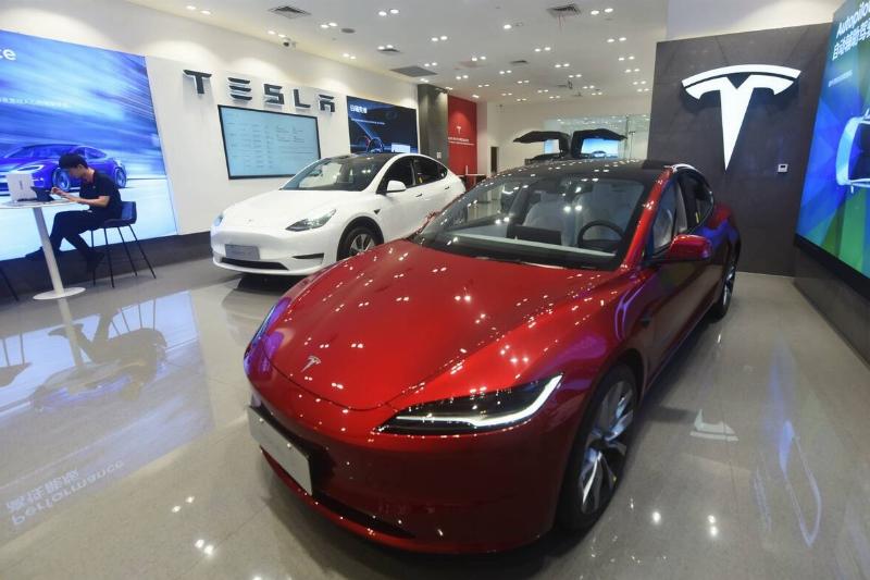 Tesla Model 3+ on Sale in Hangzhou