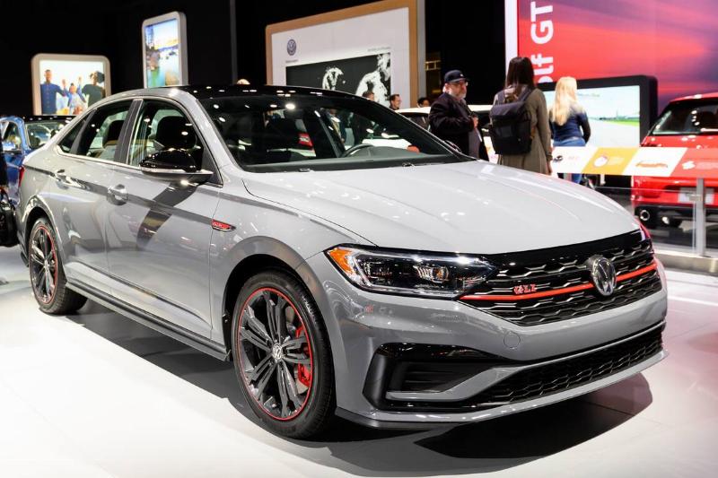 Volkswagen Jetta GLI seen at the New York International Auto...