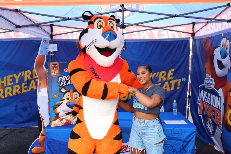Kellogg's Frosted Flakes Mission Tiger with Jordan Chiles