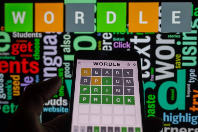 Wordle Game - Photo Illustration