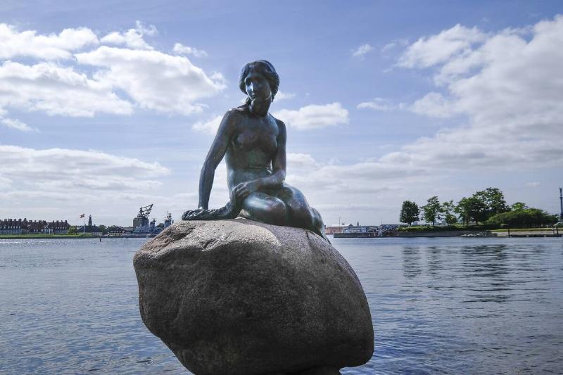 Denmark. Copenhagen. Little mermaid
