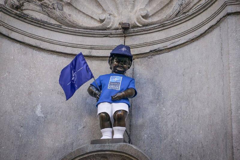 BELGIUM-NATO-MANNEKEN PIS