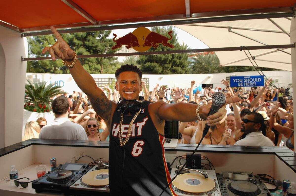 DJ Pauly D At The Grand Opening of LIQUID Pool Lounge At ARIA
