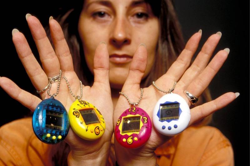 Illustration: Tamagotchis In France On June 02, 1997.
